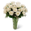 Buchet select de trandafiri albi